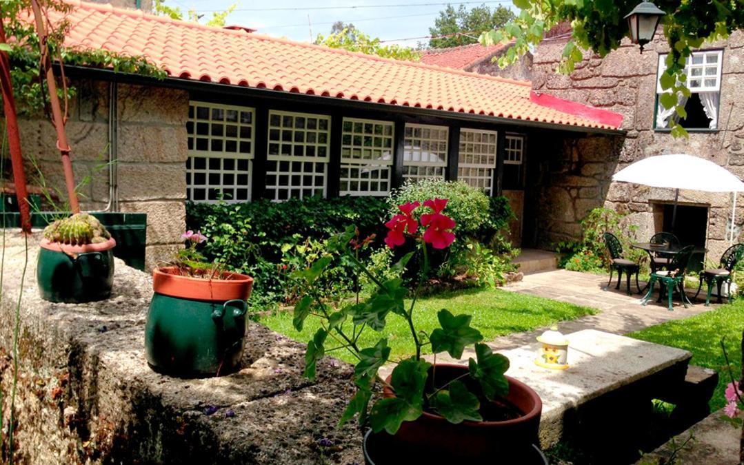 Отель Casa De Abbades Gandra  Экстерьер фото